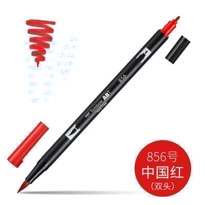 1 buc. Tombow Dragonfly ABT dublu cap perie acuarela pensula stilou incepator pictura manuala stilou colorat papetărie pentru studenți