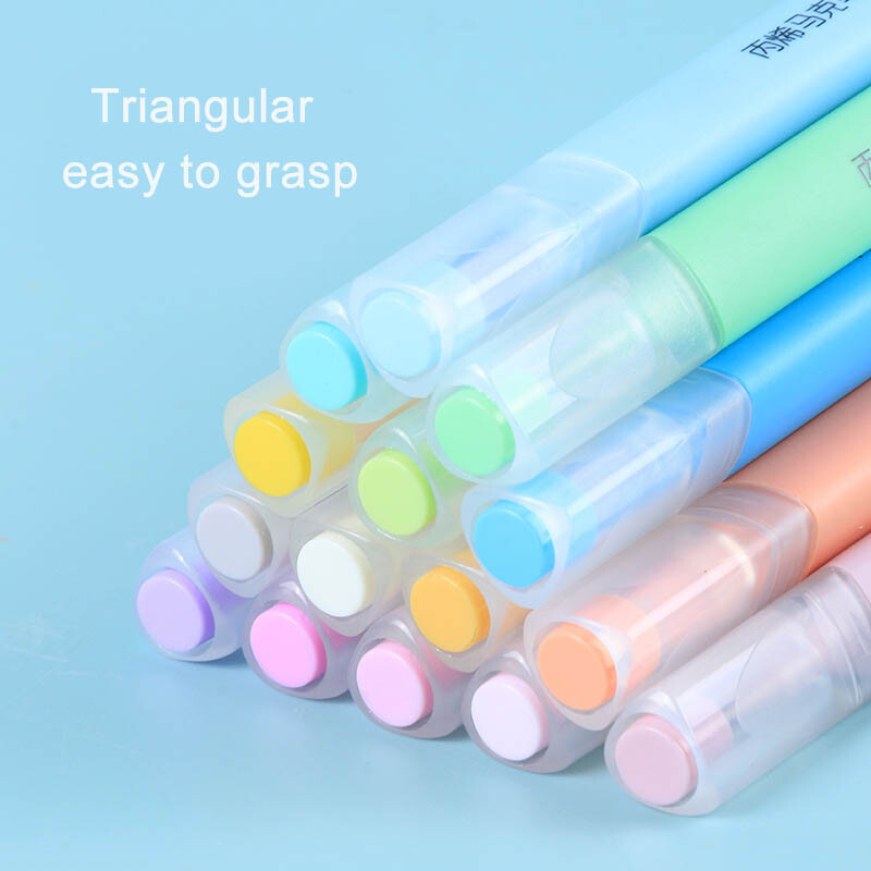 Copii Acrilic Maker Pen Piatră Album de însemnări Lemn Pânză Hârtie Benzi desenate Desen Marker Pictură Rechizite pentru elevi