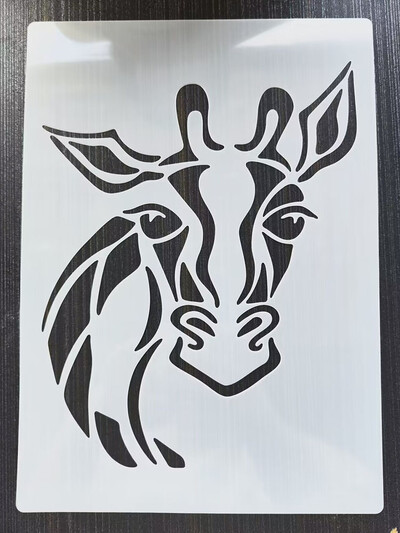 Πρότυπο 21*29cm Love Animals Πρότυπο DIY Layering Στένσιλ τοίχου Ζωγραφική Λεύκωμα χρωματισμού Ανάγλυφο άλμπουμ Πρότυπο διακοσμητικής κάρτας