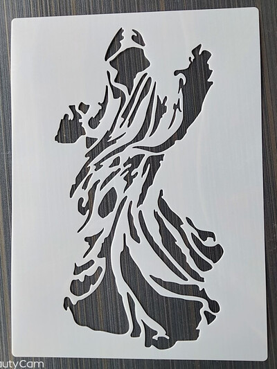 1 kom. 21*29 cm Bogovi i demoni DIY Šablone za slojeve Zidne slike Album Bojanje Reljefni album Predložak za čestitke