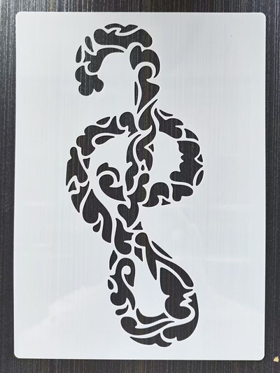 Πρότυπο 21*29 εκ. Fallen Angel Πρότυπο διακοσμητικής κάρτας άλμπουμ DIY Layering Στένσιλ ζωγραφικής τοίχου Λεύκωμα χρωματισμού ανάγλυφο