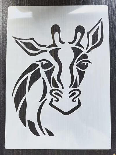 Πρότυπο 21*29 εκ. Fallen Angel Πρότυπο διακοσμητικής κάρτας άλμπουμ DIY Layering Στένσιλ ζωγραφικής τοίχου Λεύκωμα χρωματισμού ανάγλυφο