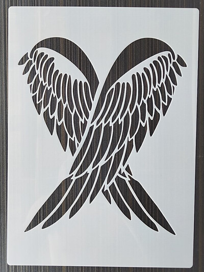 1 tk 21*29 cm pealuu mall DIY kihistusšabloonid seinamaaling väljalõigete albumi värvimine reljeefalbumi dekoratiivkaardi mall