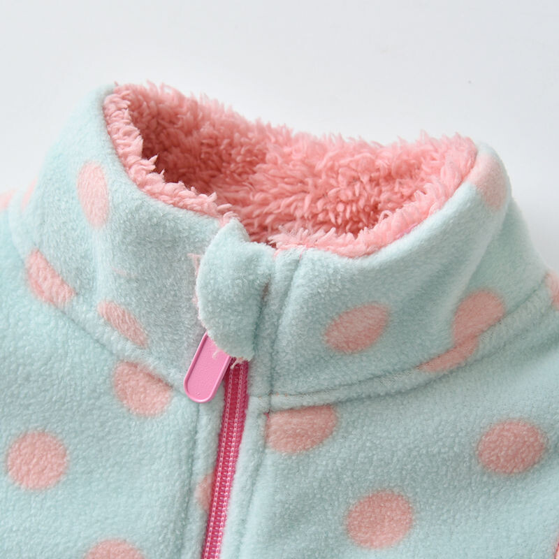 Jachetă din catifea cu imprimeu leopard pentru fete, toamnă, iarnă, vestă polară pentru copii, vestă pentru copii, caldă, îngroșată, P201