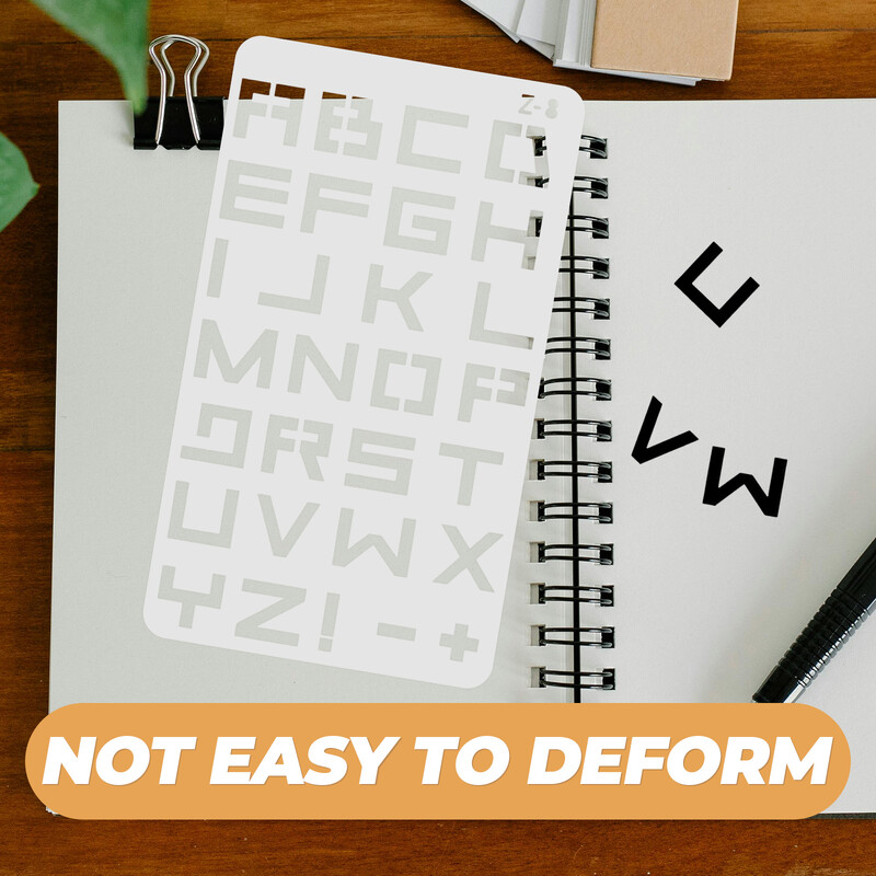 20 lehte värvimisšabloonid puidule värvimiseks korduvkasutatavad PET käsitööšabloonid tähed plastist tähešabloonid ( ) ﻿