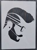 21*29cm Шаблон за красавец Направи си сам Шаблони за наслояване Стенни картини Албум за оцветяване Релефен албум Шаблон за декоративна картичка