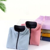 Soliidne teismeliste välirõivaste vest, varrukateta jakk Polar fliisist lastevest poisstüdrukule, soe talvine lapsevest väikelaste riided