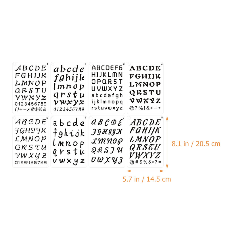 Šablone Šablone Slikanje brojeva Predlošci Slova Abeceda Predložak slova Crtanje Natpisi Engleska kaligrafija Rukotvorine Abc