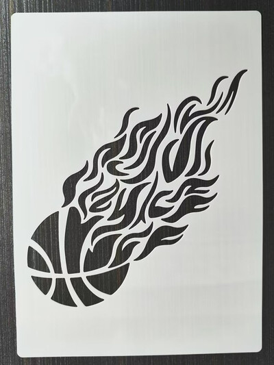 1 KOM 21*29 Cm predložak Sea King DIY Šablone za slojeve Zidne slike Spomenar Bojanje Album za utiskivanje Predložak ukrasnih kartica