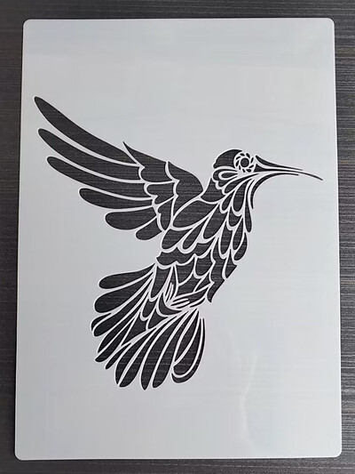 1 KOM 21*29 Cm predložak Sea King DIY Šablone za slojeve Zidne slike Spomenar Bojanje Album za utiskivanje Predložak ukrasnih kartica