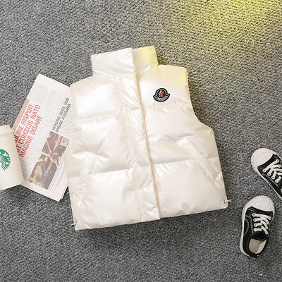 Dječaci Jesen Zima Djevojčice Jakna bez rukava Prsluk za srednju i malu djecu Samostojeći ovratnik Dječja odjeća Dječji topli prsluk Vanjska odjeća