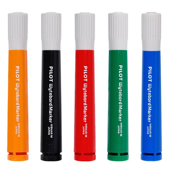 Pilot Whiteboard Marker WBMAR-12 Medium Bullet Erasable Σχολείο/γραφείο Πίνακας σχεδίασης Στυλό Προμήθειες Τέχνης Δάσκαλος Χαρτικά