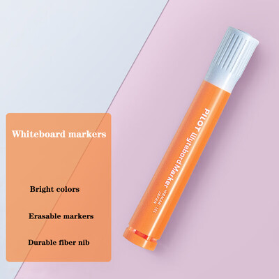 Marker pentru tablă albă pilot WBMAR-12 cu glonț mediu șters școlar/birou Tablă de desen Pen Articole de artă Papetarie pentru profesor
