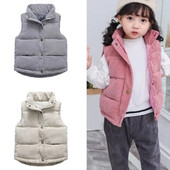 Kevad-sügis beebi väikelapse vest poisile tüdrukule talvejope jope lastele poistele tüdrukutele vest puuvillane polsterdatud parkad laste ülerõivad