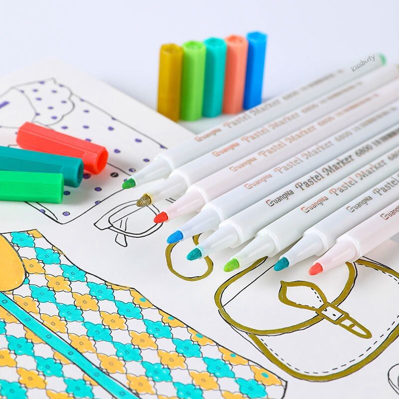 12/24/36 Boje Pastelne akrilne flomastere Olovke za označavanje albuma Grafiti, staklo, keramika, drvo, Wetal, akrilne boje Art olovke