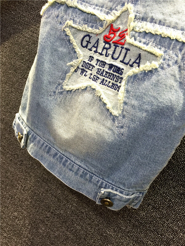 Îmbrăcăminte exterioară pentru copii de marcă de vânzare cu amănuntul, vestă pentru bebeluși Primăvară și toamnă Copii de înaltă calitate Vestă casual Copii, băieți și fete, vestă din denim