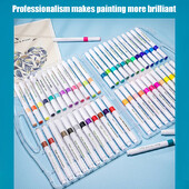 12/24/36/48 TK Akrüülist markerpliiatsi komplekt lastele Algajatele isetegemine käsitsi maalitud kunst Graffiti käsitsi konto marker Art spetsiaalne pliiats