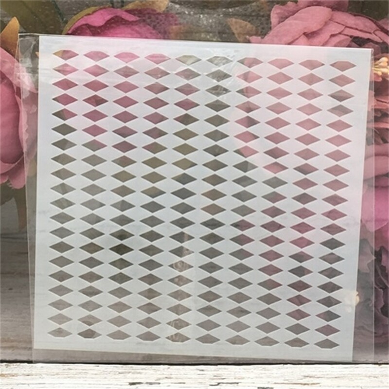 9Pcs/Set 13cm Bubble Dot Cvjetna Strelica Tekstura DIY Šablone za izradu slojeva Slikanje Scrapbooking Reljefni album Predložak