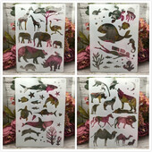 4 buc. A4 29 cm broasca testoasa rechin balena elefant bricolaj sabloane stratificare pictura album de albume de colorat embosare album sablon decorativ