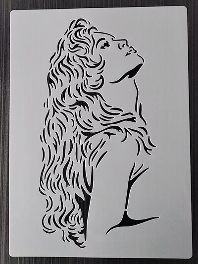 Πρότυπο 21*29cm Straight Flush Πρότυπο DIY Layering Στένσιλ τοίχου Ζωγραφική Λεύκωμα χρωματισμού ανάγλυφο άλμπουμ Πρότυπο διακοσμητικής κάρτας