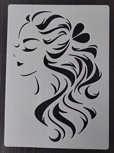 Πρότυπο 21*29cm Straight Flush Πρότυπο DIY Layering Στένσιλ τοίχου Ζωγραφική Λεύκωμα χρωματισμού ανάγλυφο άλμπουμ Πρότυπο διακοσμητικής κάρτας