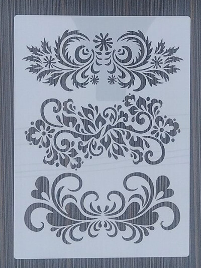 Πρότυπο 21*29cm Straight Flush Πρότυπο DIY Layering Στένσιλ τοίχου Ζωγραφική Λεύκωμα χρωματισμού ανάγλυφο άλμπουμ Πρότυπο διακοσμητικής κάρτας