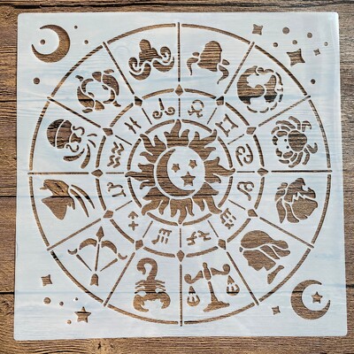 30*30 εκ. diy mandala για ζωγραφική στένσιλ σφραγισμένο φωτογραφικό άλμπουμ ανάγλυφη χάρτινη κάρτα σε τοίχο από ξύλινο ύφασμα Δέντρο του Βούδα Άγαλμα της Ζωής
