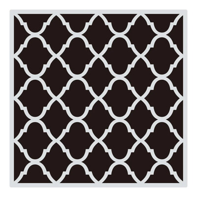 1Pcs 30*30cm Геометрична мандала Направи си САМ шаблони за наслояване Стенни картини Албум за оцветяване Релефен албум Декоративен шаблон