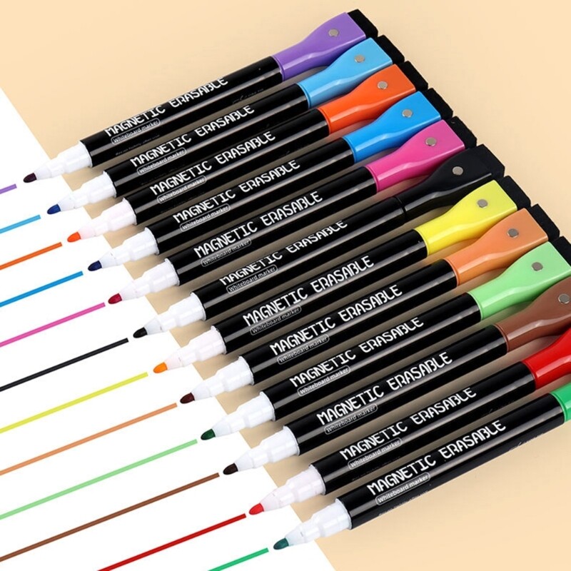 Μαρκαδόροι λευκού πίνακα Μαγνητικά στυλό και γόμα για μαρκαδόρους μαρκαδόρους μαρκαδόρους