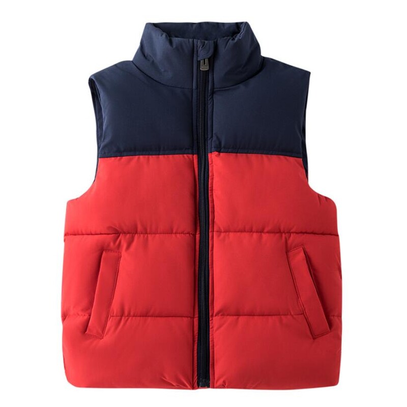 Djevojčice Dječaci Puni pamučni prsluci Dječja topla jakna bez rukava Dječji prsluk Gornja odjeća Jesen Zima Kaput za dječake