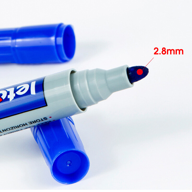 8/12 kom. Izbrisiva magnetska olovka za markere za bijelu ploču Markeri za ploču Kreda Staklo Keramika Uredski školski umjetnički markeri Dopisnice WB528