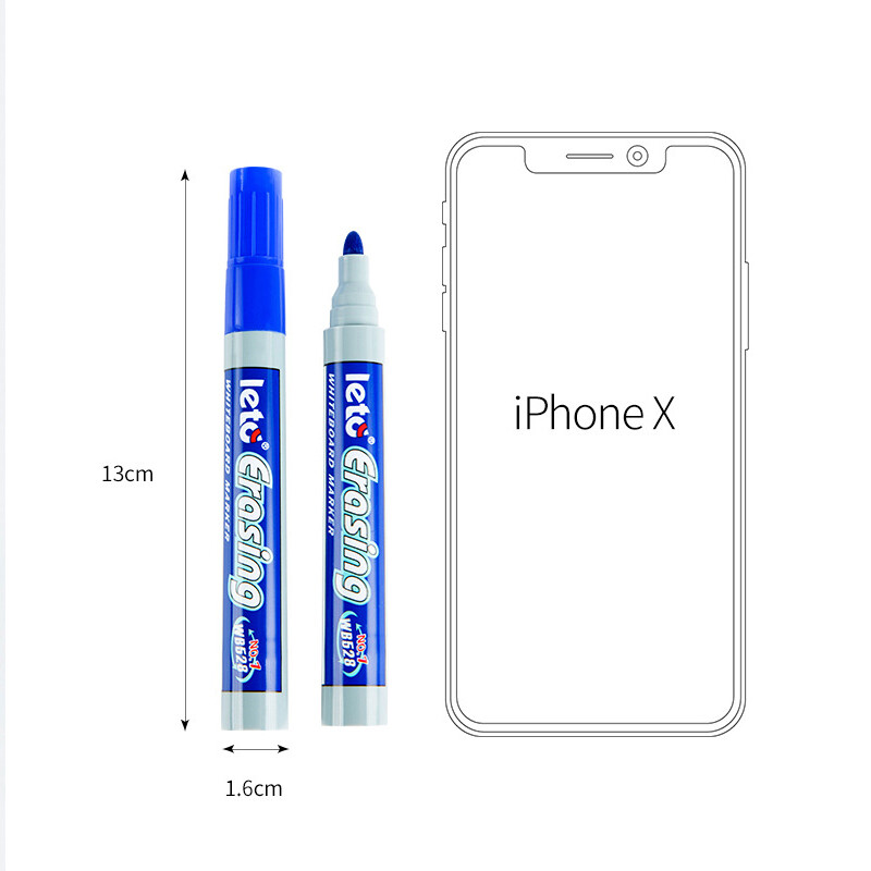 8/12 kom. Izbrisiva magnetska olovka za markere za bijelu ploču Markeri za ploču Kreda Staklo Keramika Uredski školski umjetnički markeri Dopisnice WB528