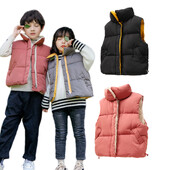 Bebeluși băieți fete vestă toamnă iarnă bumbac fete copii talie groasă băieți jachetă fără mâneci vestă pentru copii haine pentru copii mici