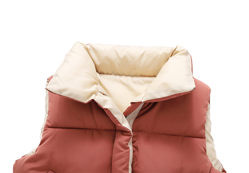 Bebeluși băieți fete vestă toamnă iarnă bumbac fete copii talie groasă băieți jachetă fără mâneci vestă pentru copii haine pentru copii mici