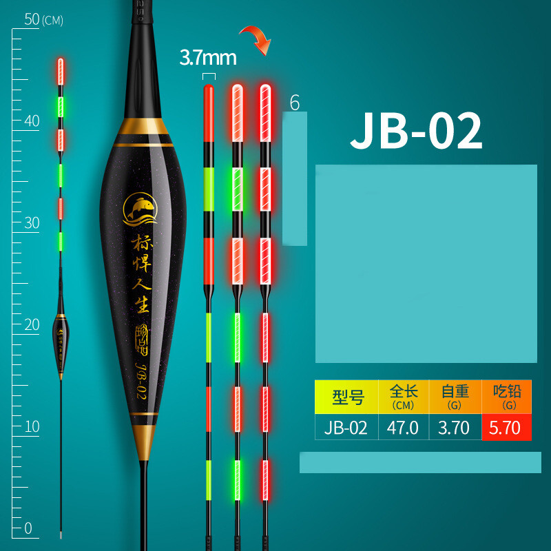 Didelis objektas Didelis bosas Elektroninė žuvų plūdė Švytinti plūdė dieną ir naktį stora uodega milžiniška trijų akių žuvų plūdė kabliukas, keičiantis spalvą