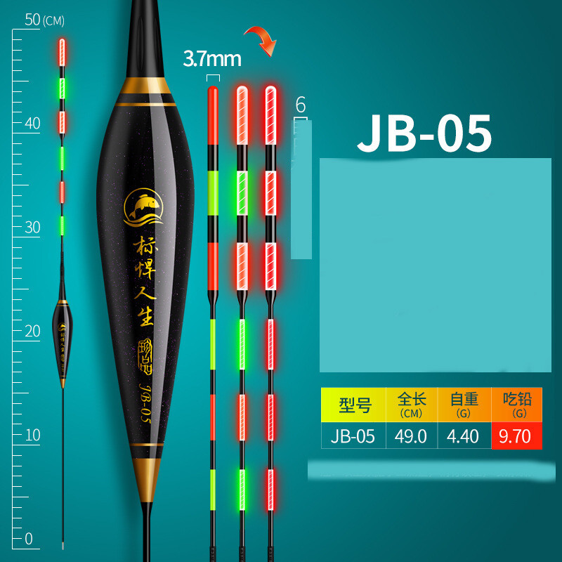 Didelis objektas Didelis bosas Elektroninė žuvų plūdė Švytinti plūdė dieną ir naktį stora uodega milžiniška trijų akių žuvų plūdė kabliukas, keičiantis spalvą
