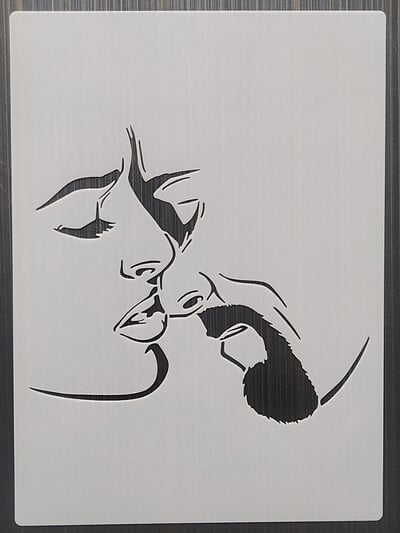 1 kom. 21*29 cm Buddha predložak DIY Šablone za slojeve Zidne slike Spomenar Bojanje Album za utiskivanje Predložak ukrasne kartice