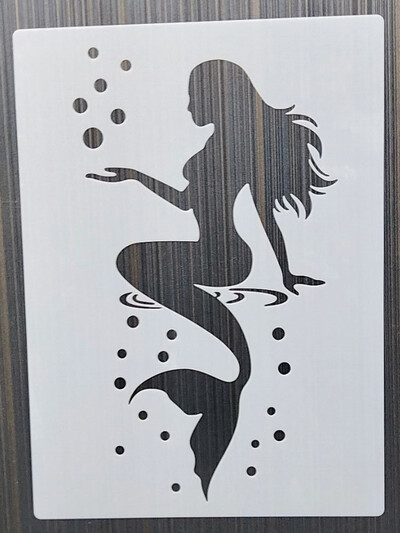 1 kom. 21*29 cm Buddha predložak DIY Šablone za slojeve Zidne slike Spomenar Bojanje Album za utiskivanje Predložak ukrasne kartice