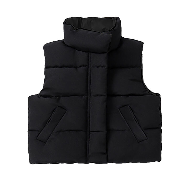 3-13 aastane laste vest jakk mantel ühevärviline plokk varrukateta soe poiss tüdruku ülerõivad sügistalv teismeliste lasteriided