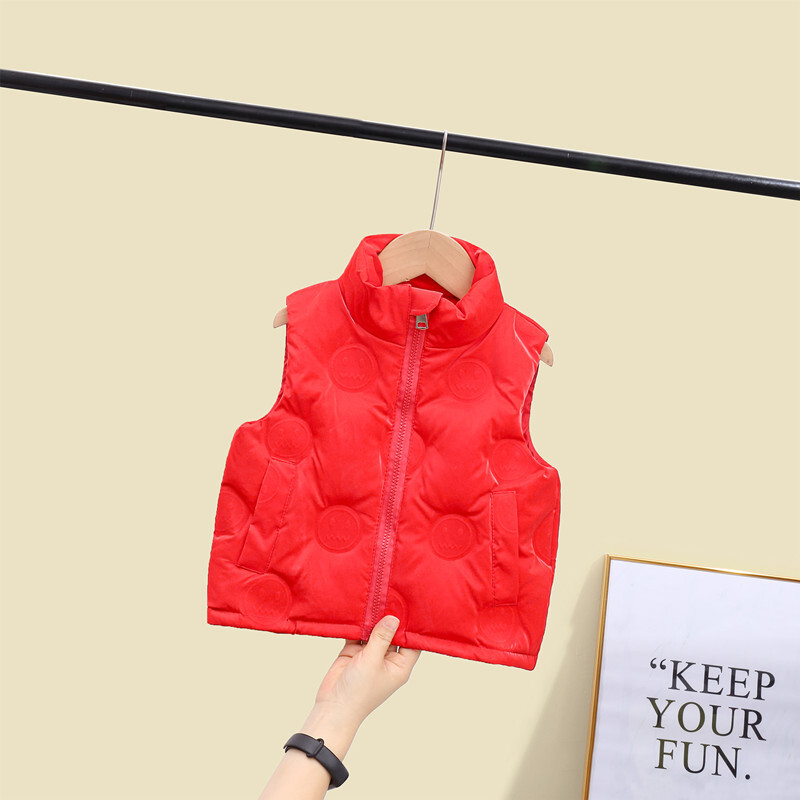 Fete Băieți Copii Copii Puf Vest Vest Gilet 2023 Vintage Warm Plus Gros Iarna Toamna Outdoor Jachetă Cardigan Pânză Copii