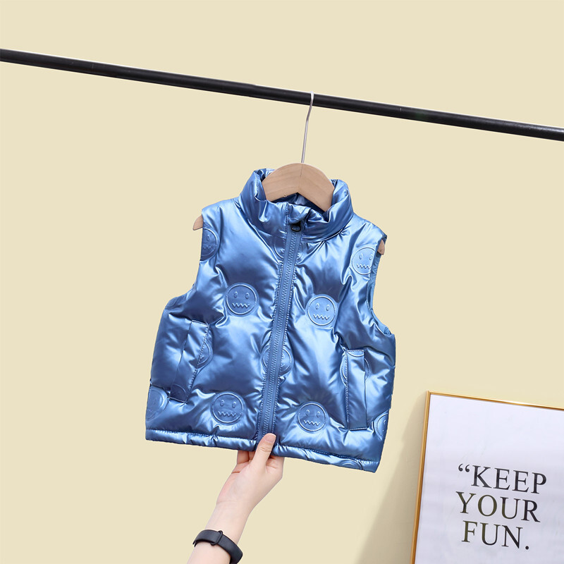 Fete Băieți Copii Copii Puf Vest Vest Gilet 2023 Vintage Warm Plus Gros Iarna Toamna Outdoor Jachetă Cardigan Pânză Copii