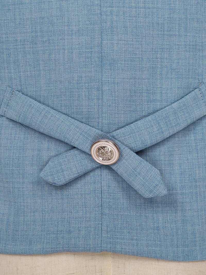 Klasični britanski prsluk za dječake, odjeća za krštenje, prsluk bez rukava s jednim gumbom, majica bez rukava za rođendansko vjenčanje