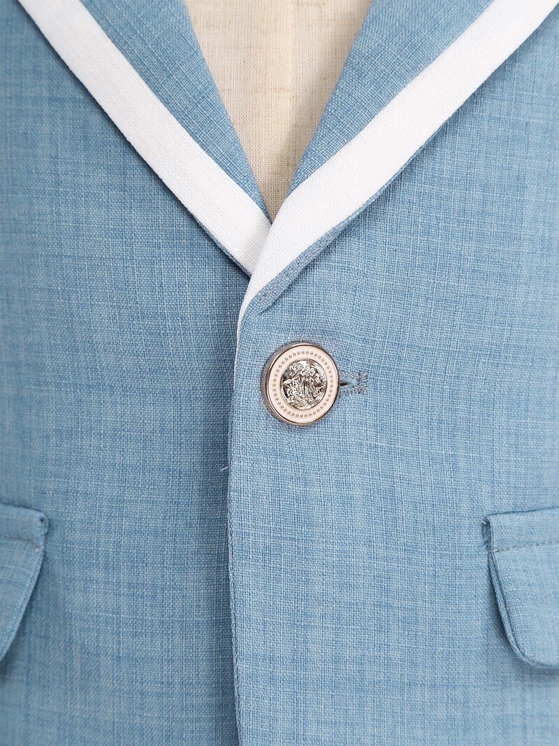 Klasični britanski prsluk za dječake, odjeća za krštenje, prsluk bez rukava s jednim gumbom, majica bez rukava za rođendansko vjenčanje