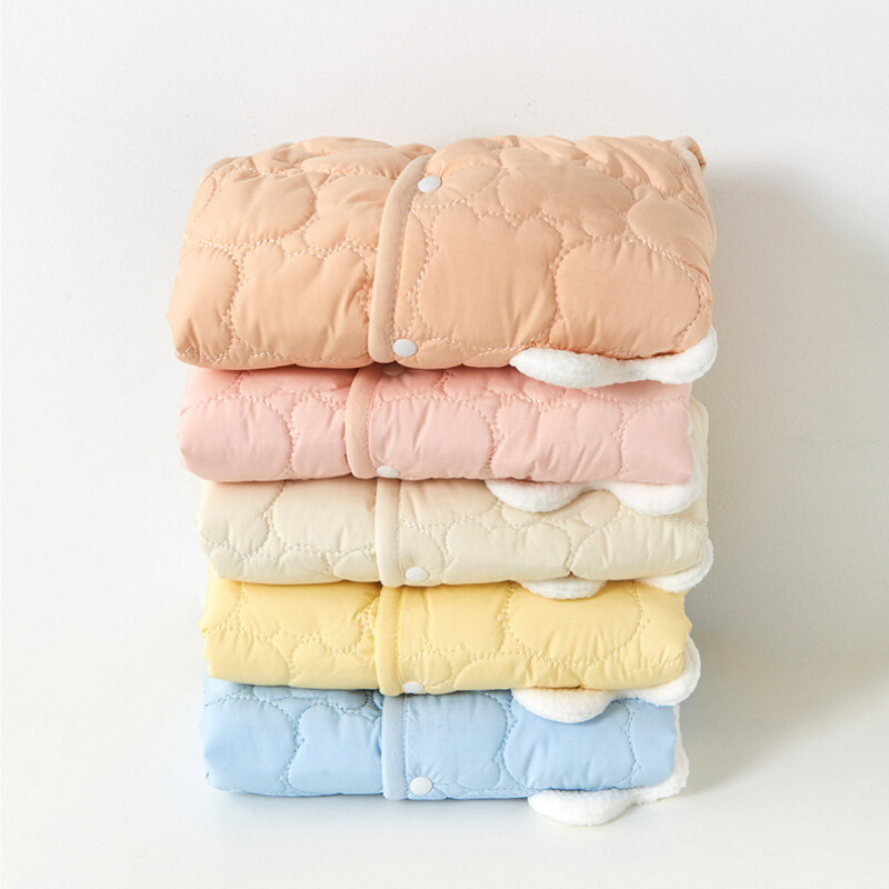 Toamnă Iarnă Bebeluşă Fetiţă din bumbac Vestă pentru nou-născut Bebeluş fără mâneci Păstraţi căldura Vestă din lână Jachetă Sugar Copil mic Jachetă îngroșată