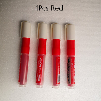 4 tk G-201 kustutatavad tahvli markerid, koolitarbed, saab kasutada grafiti jaoks, õpetamiseks, koosolekuteks. Käsitsi kirjutamist on lihtne kustutada