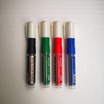 4 tk G-201 kustutatavad tahvli markerid, koolitarbed, saab kasutada grafiti jaoks, õpetamiseks, koosolekuteks. Käsitsi kirjutamist on lihtne kustutada