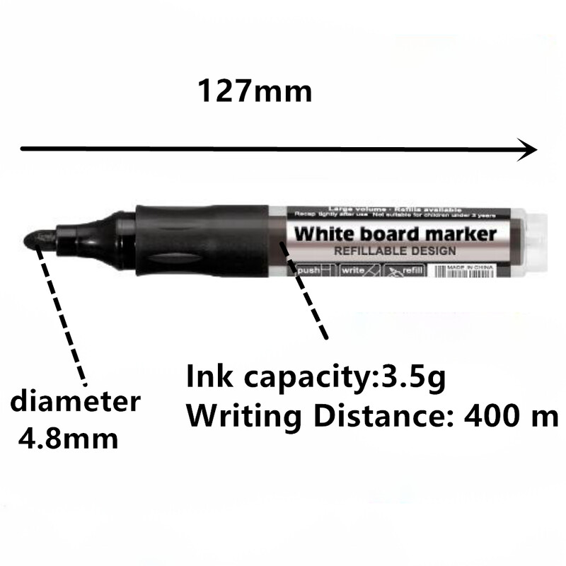 4 tk G-201 kustutatavad tahvli markerid, koolitarbed, saab kasutada grafiti jaoks, õpetamiseks, koosolekuteks. Käsitsi kirjutamist on lihtne kustutada