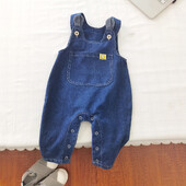 IEENS Νήπιο βρέφος Dungarees Boy Girl Μακρύ Παντελόνι Τζιν Σαλοπέτα Παιδική Βρεφική Τζιν Φθινοπωρινή φόρμα