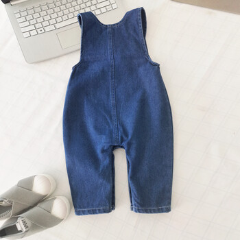 IEENS Νήπιο βρέφος Dungarees Boy Girl Μακρύ Παντελόνι Τζιν Σαλοπέτα Παιδική Βρεφική Τζιν Φθινοπωρινή φόρμα