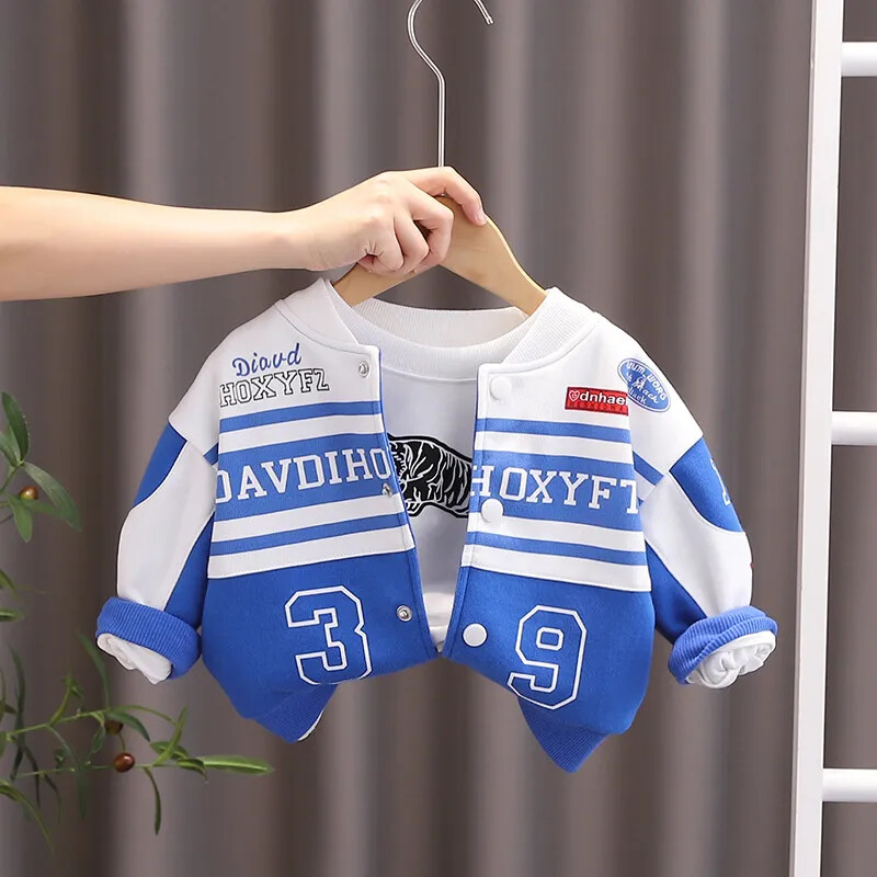 Nouă primăvară toamnă copii băieți fete paltoane pentru copii mici sugari jachetă sport casual pentru copii îmbrăcăminte de vacanță pentru bebeluși 1 2 3 4 5 ani